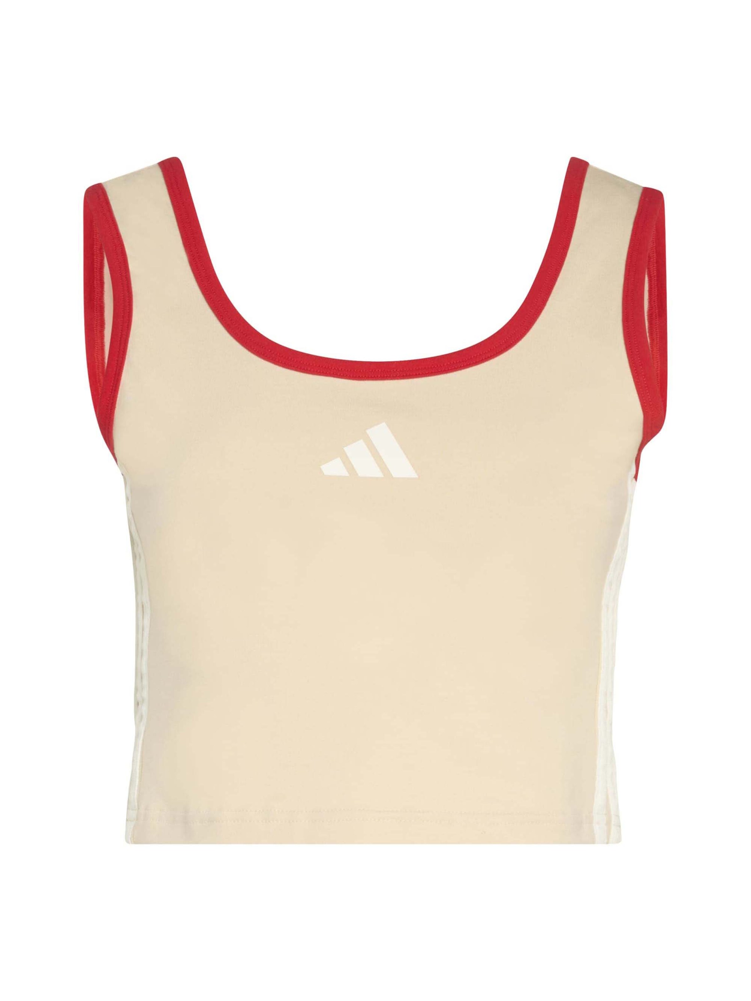 ADIDAS SPORTSWEAR Sporttop 'Stadium' in de kleur Poederroze / Bloedrood / Offwhite, Productweergave