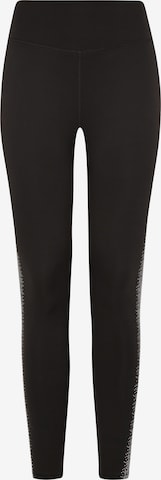 Born Living Yoga Skinny Leggings 'Night' in Black: front