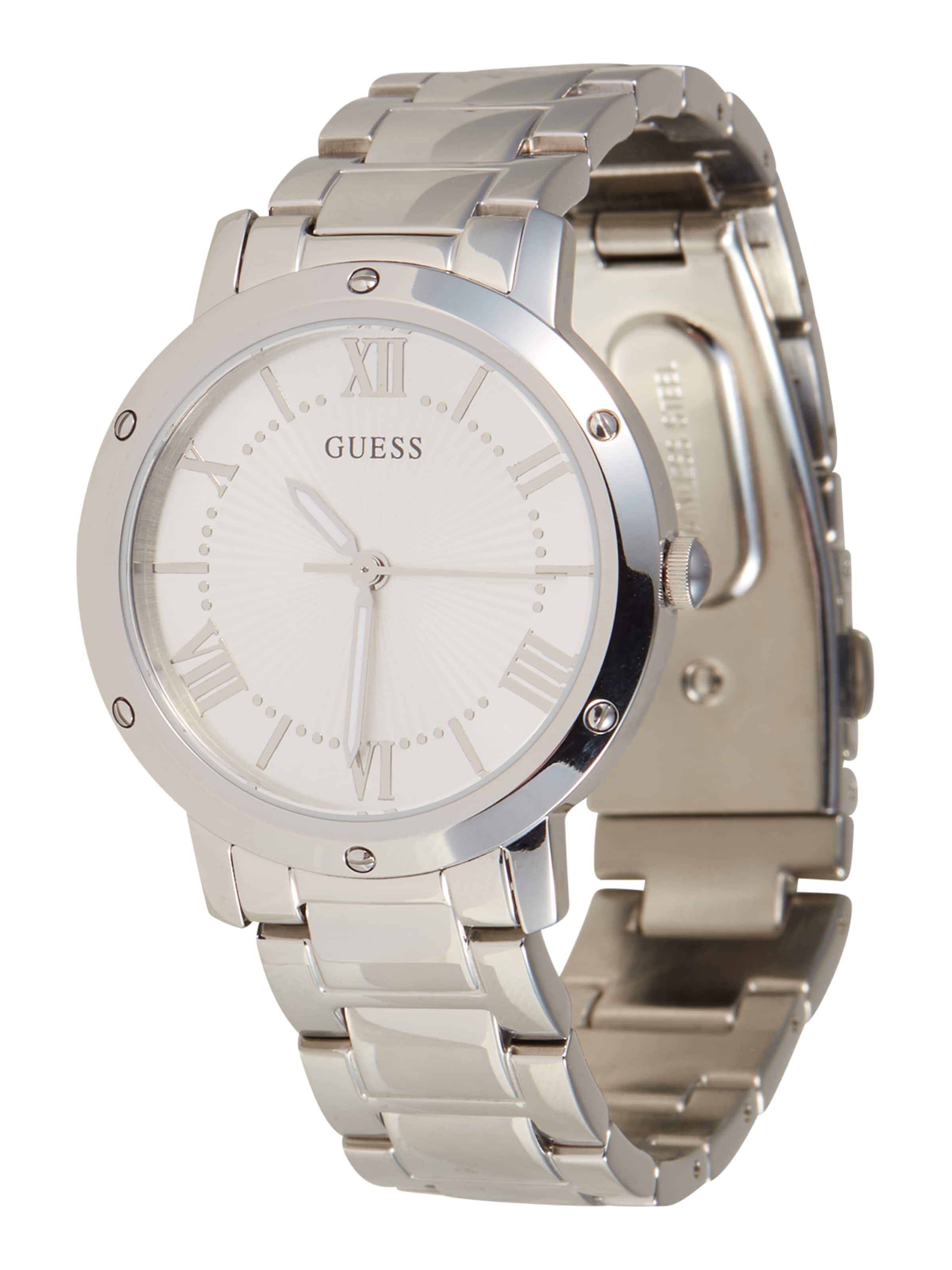 GUESS Uhr in Silber: Vorderseite