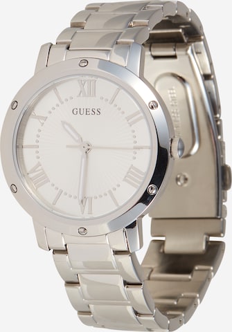 GUESS - Reloj analógico en plata: frente