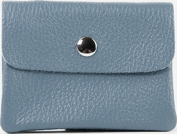 lePelou Portemonnaie 'ELISA' in Blau: Vorderseite