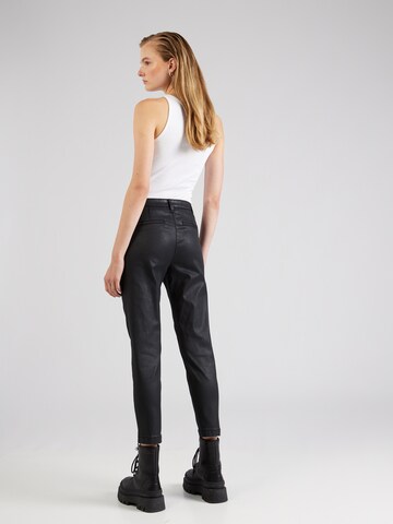 MAC Regular Hose 'Turn Up' in Schwarz