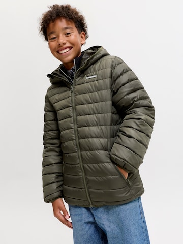 Jack & Jones Junior Přechodná bunda 'JJELVIS' – zelená