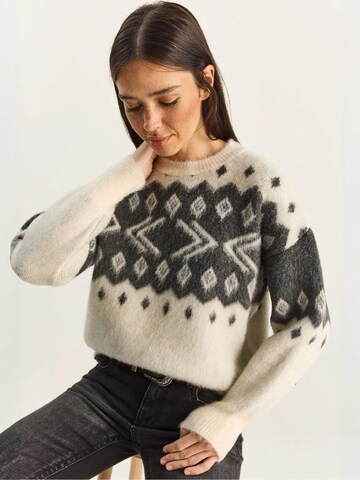 Pull-over 'Pullover' Bianco Lucci en gris : devant