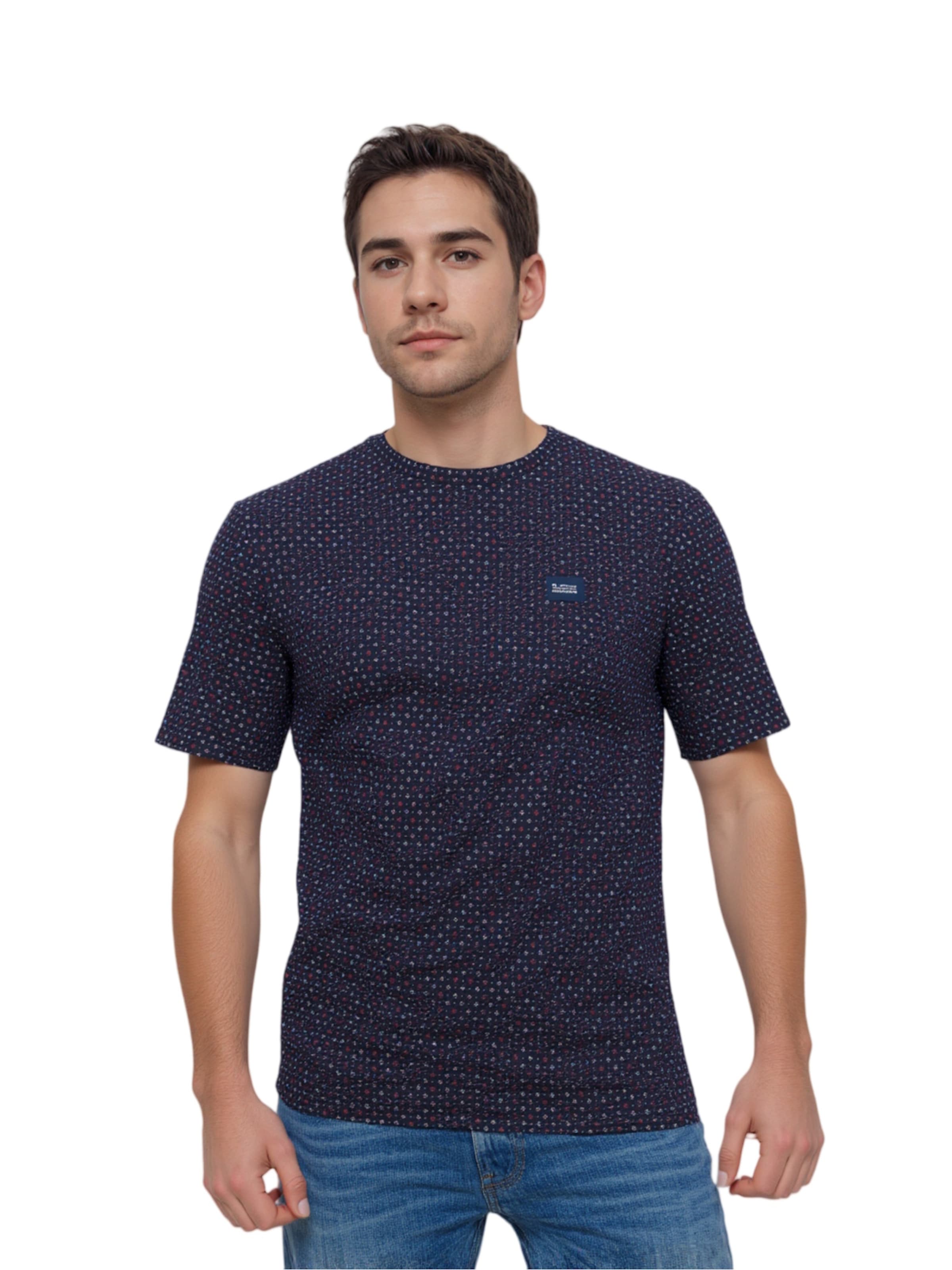 T-Shirt TOM TAILOR en bleu : devant