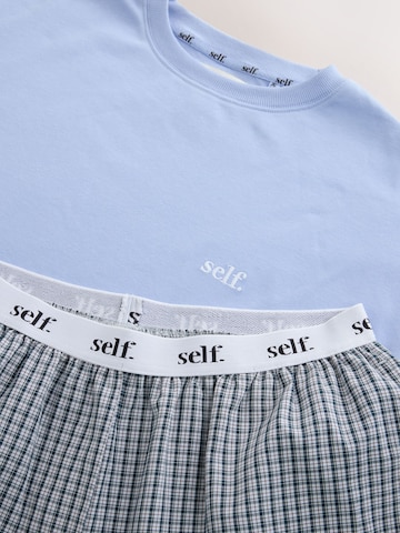 Pigiama di self. in blu