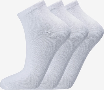 ENDURANCE Athletic Socks 'Mallorca Quarter' in White: front