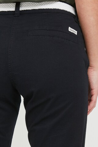 Oxmo Slim fit Chino trousers in Black