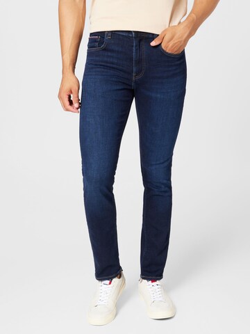 Coupe slim Jean TOMMY HILFIGER en bleu : devant