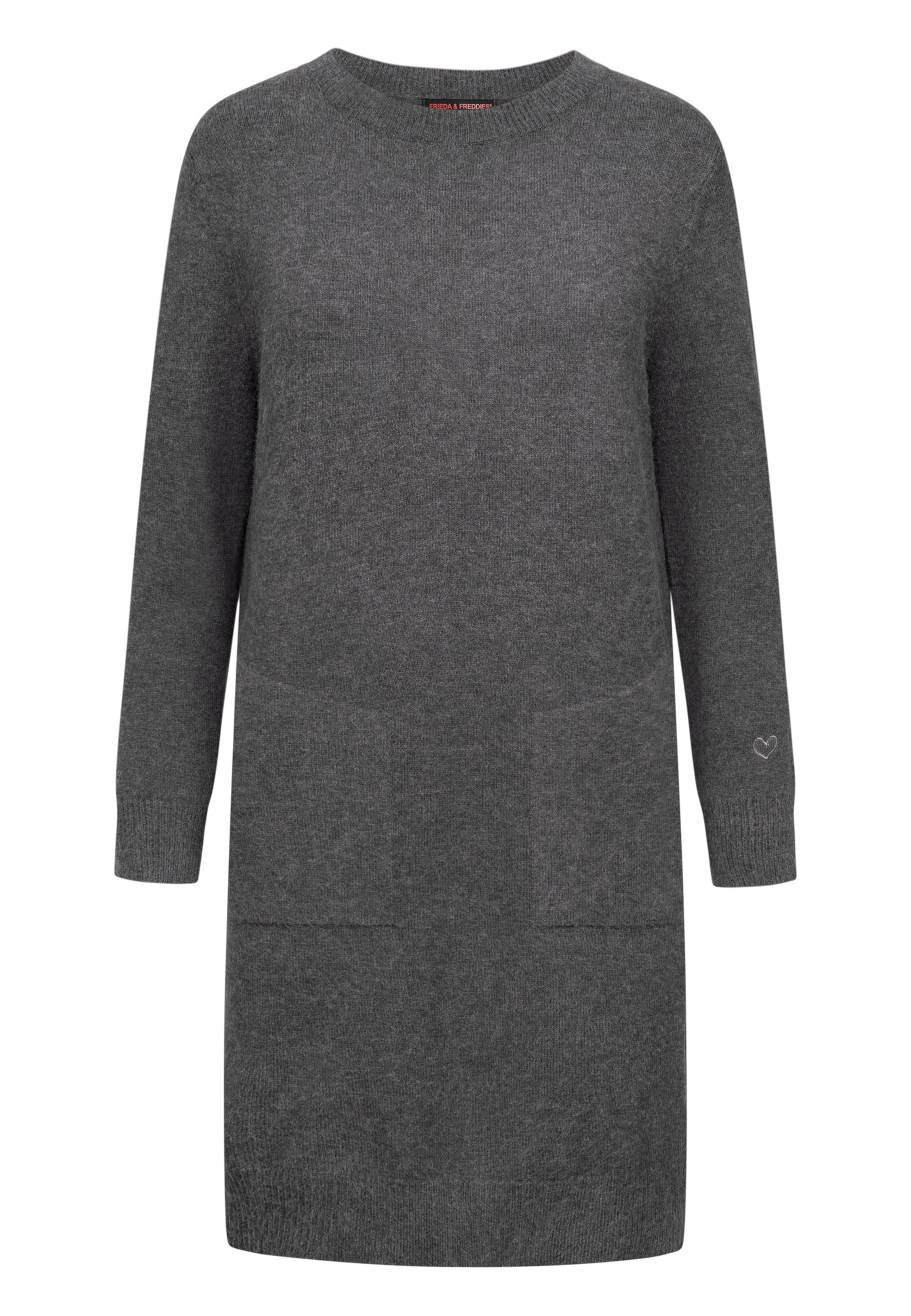 Frieda & Freddies NY Kleid in Grau: Vorderseite