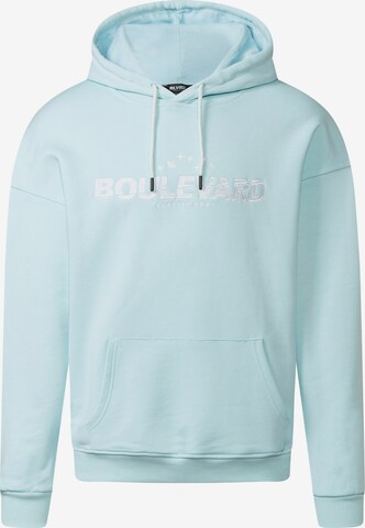 blvrd-clothing Sweatshirt in Blue: front