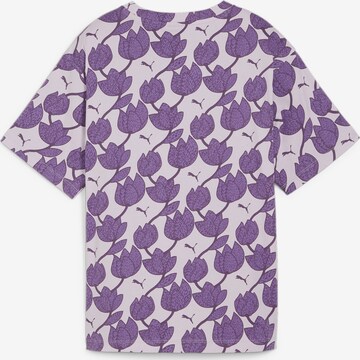 T-shirt 'ESS+ BLOSSOM' PUMA en violet