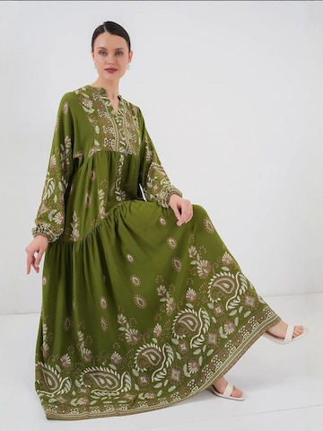 Bigdart Dress 'Maxi' in Green: front