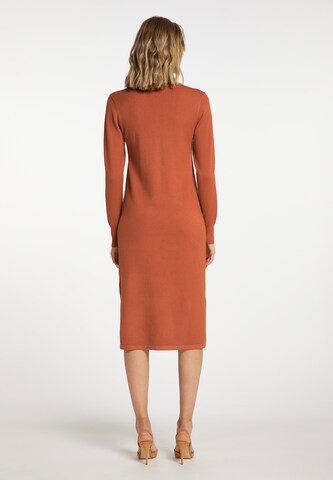 Usha Knitted dress in Red