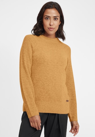 Oxmo Sweater 'Gianna' in Yellow: front