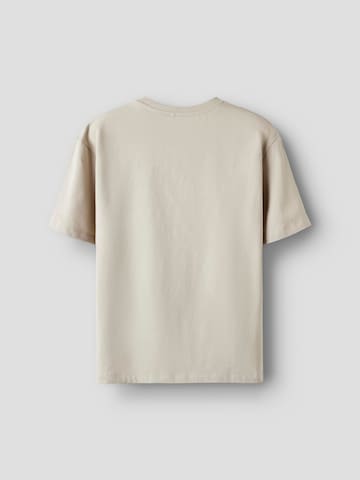 NAME IT Shirt 'Stitch' in Beige