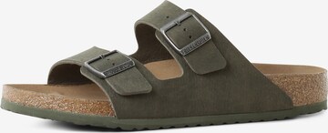 BIRKENSTOCK Mules 'Arizona' in Green: front