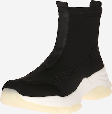 KENDALL + KYLIE Slip-Ons 'Garin' in Black: front