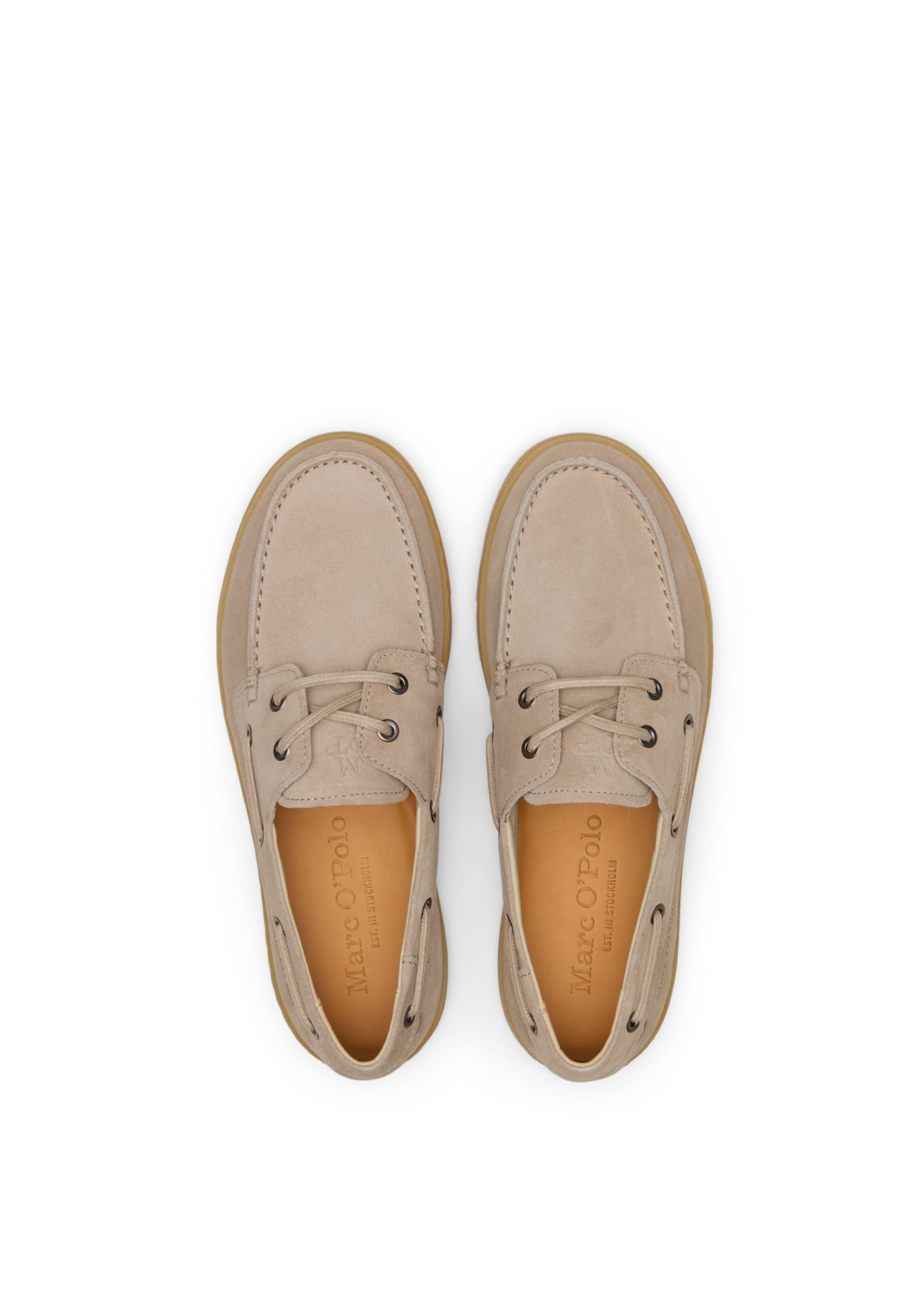 Marc O'Polo Mokassin 'Karo' in Braun