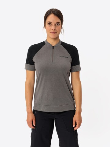 VAUDE Functioneel shirt 'Altissimo' in Bruin: voorkant