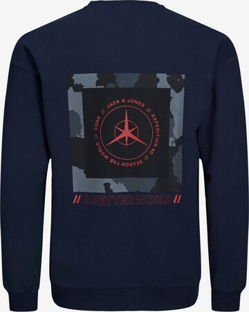 JACK & JONES Sweatshirt 'FILO' in Blauw