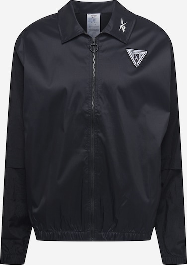 Reebok Sport Vestes d’entraînement en noir, Vue avec produit
