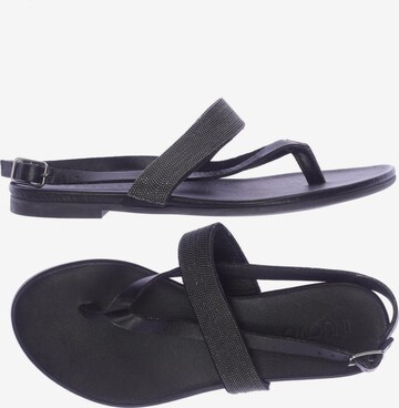 INUOVO Sandalen 36 in Schwarz: predná strana