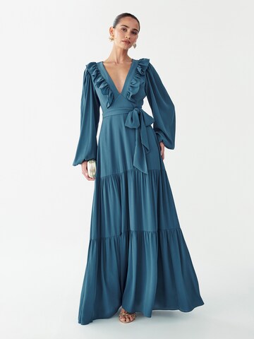 Willa - Vestido 'Allie' em azul: frente