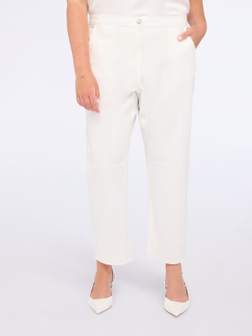 Fiorella Rubino Regular Broek in Wit