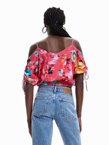 Desigual - Blusa 'Betty' em rosa