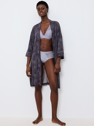 TRIUMPH Bathrobe short ' Aura Spotlight Robe ' in Blue