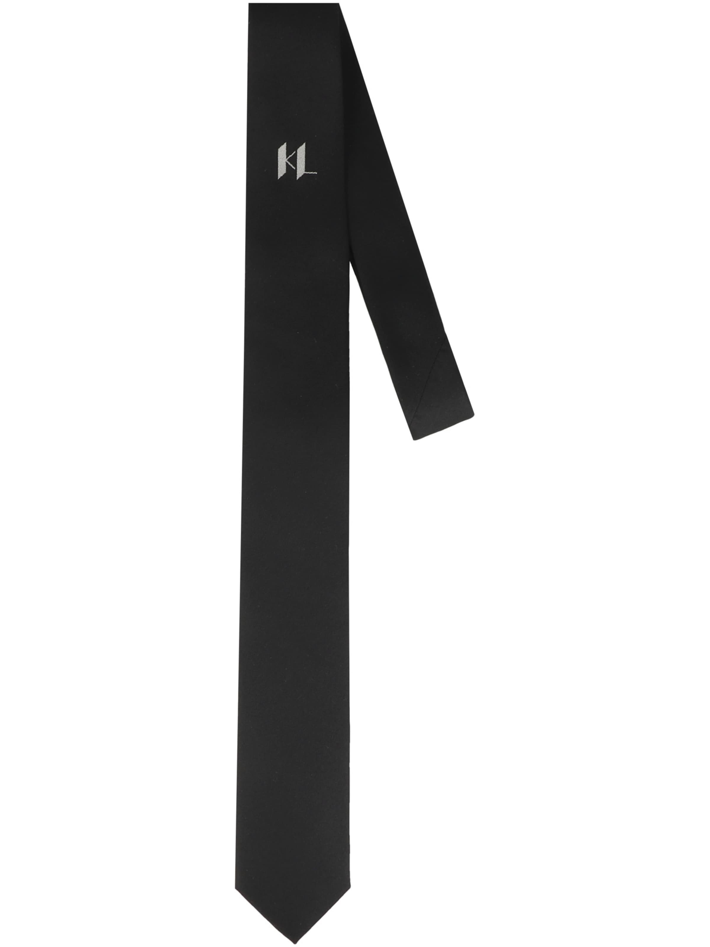 Karl Lagerfeld Gravata em One Size em preto, Vista do artigo