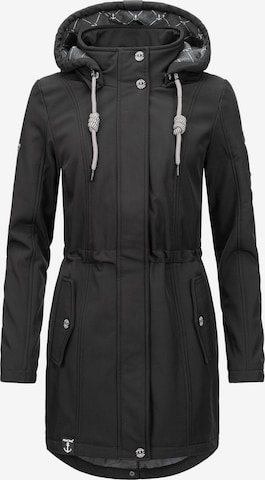 Peak Time Raincoat in Black