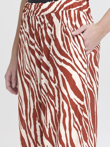 ICHI Loosefit Broek in Rood