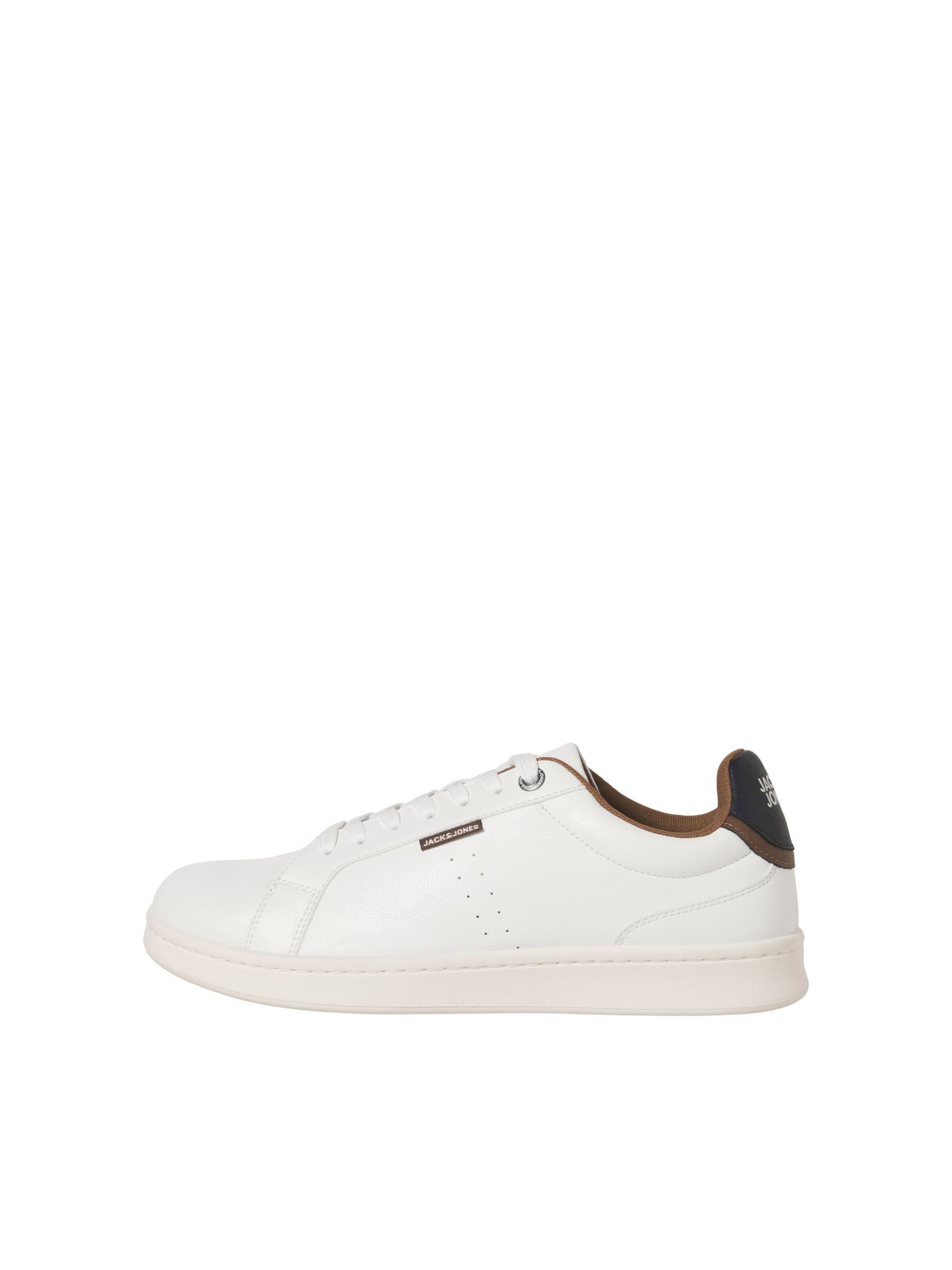 JACK & JONES Sneakers laag in Wit: voorkant