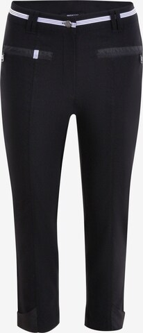 Navigazione Slim fit Pants in Black: front