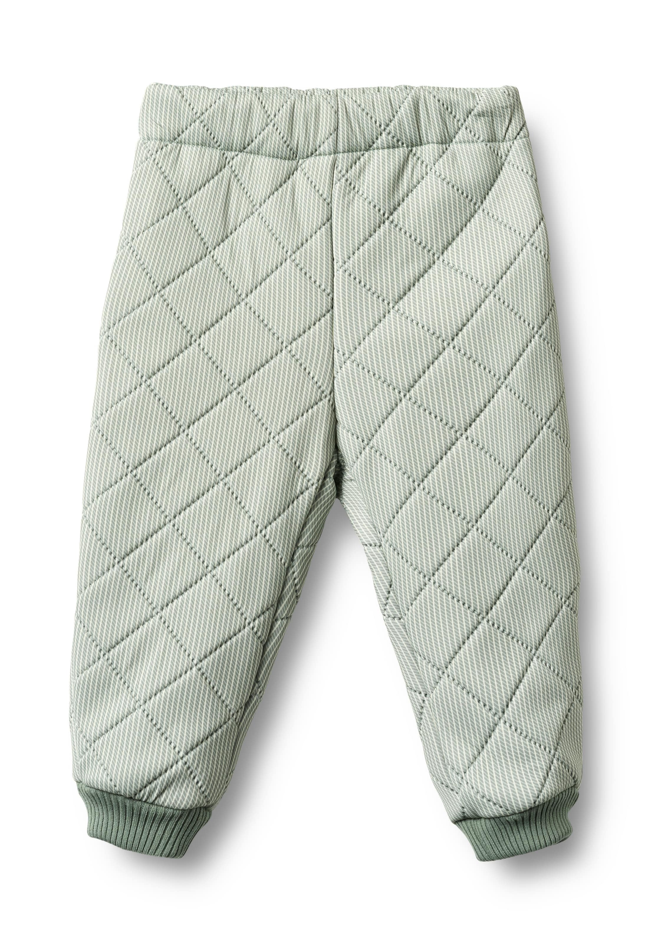 WHEAT - Tapered Pantalón 'Alex' en verde: frente