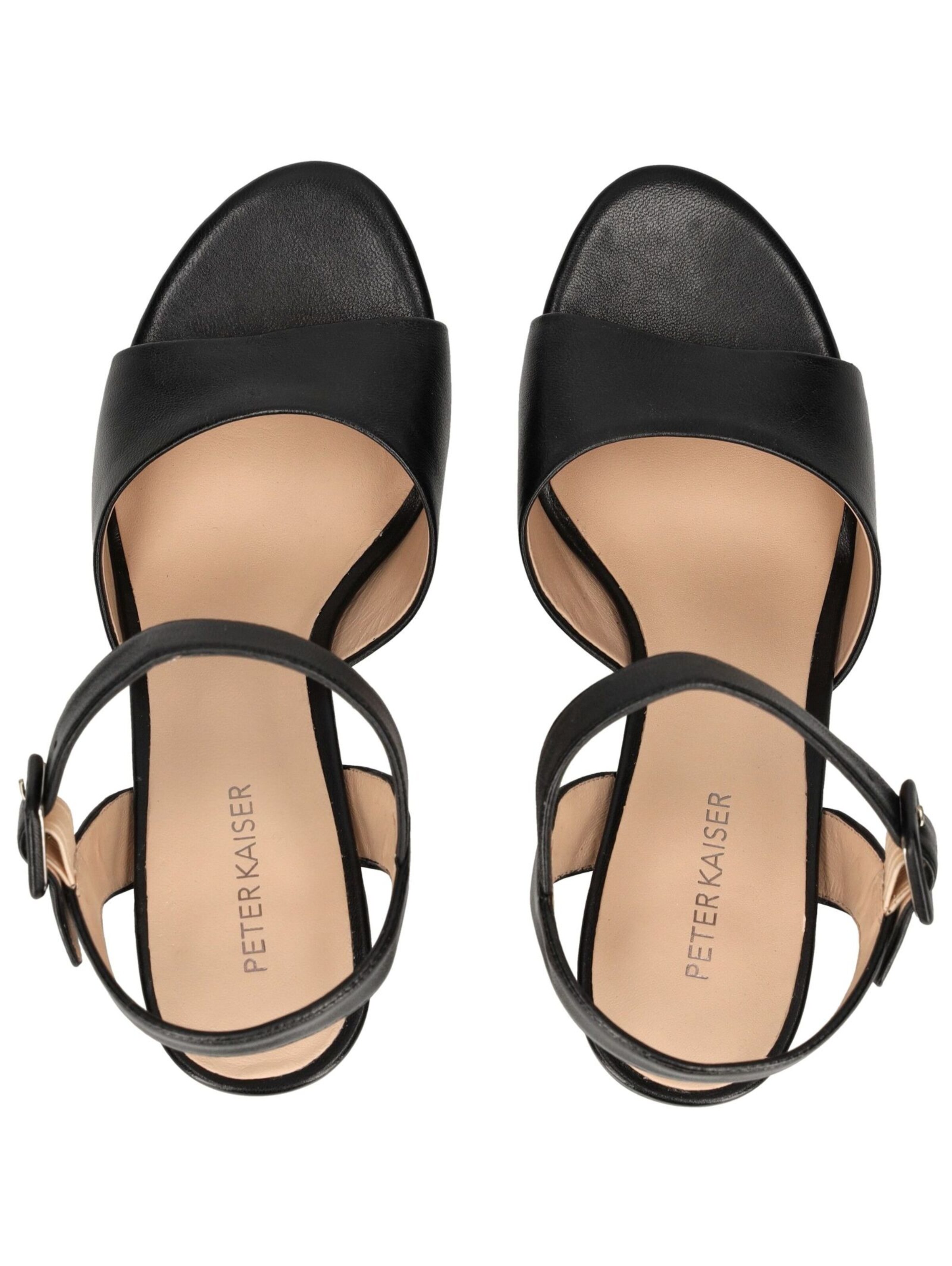 PETER KAISER Strap sandal in Black