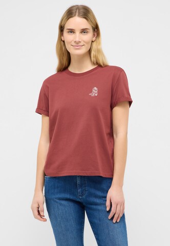 MUSTANG Shirt 'Monroe' in Rot: Vorderseite
