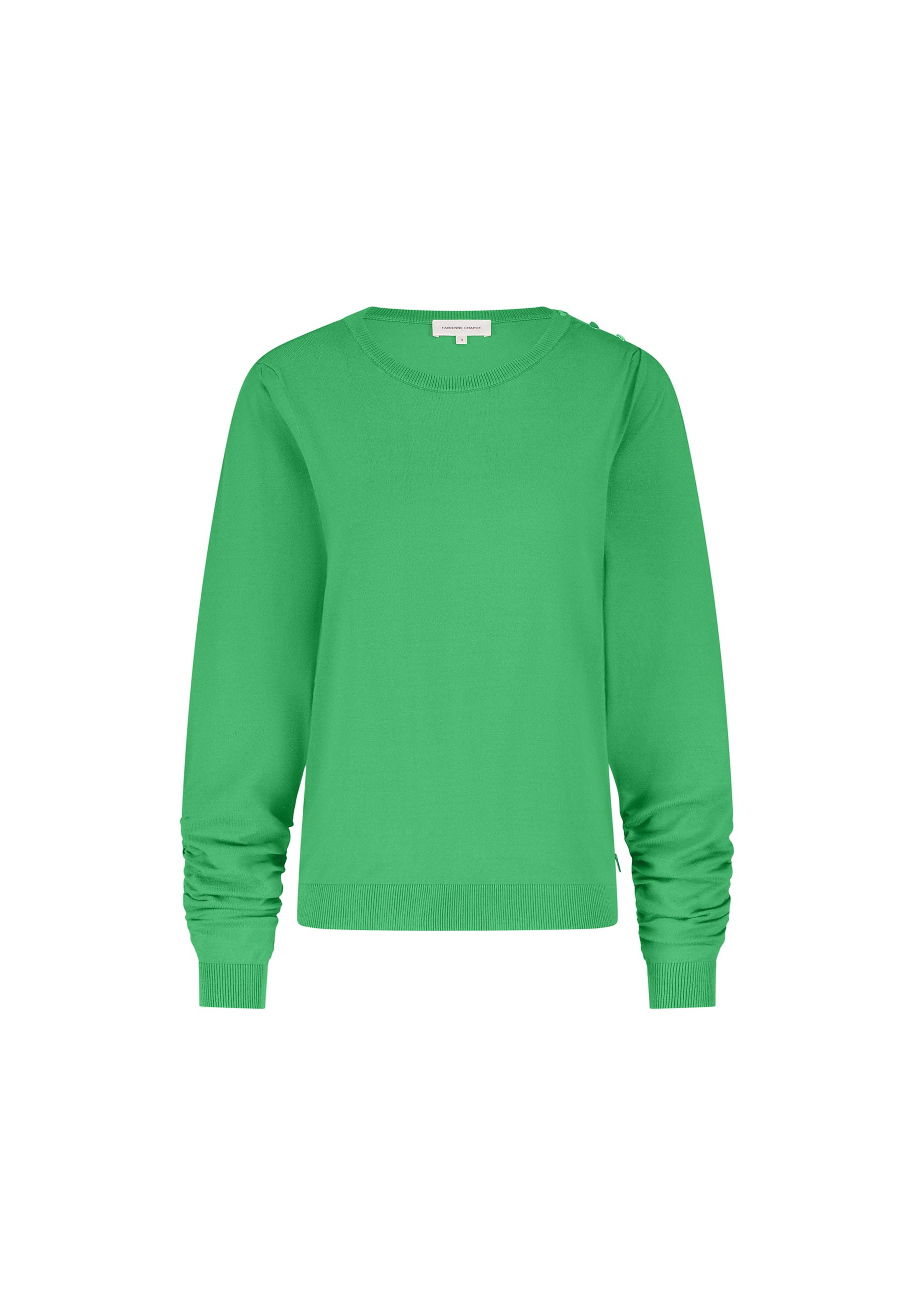 Fabienne Chapot Trui in Groen: voorkant