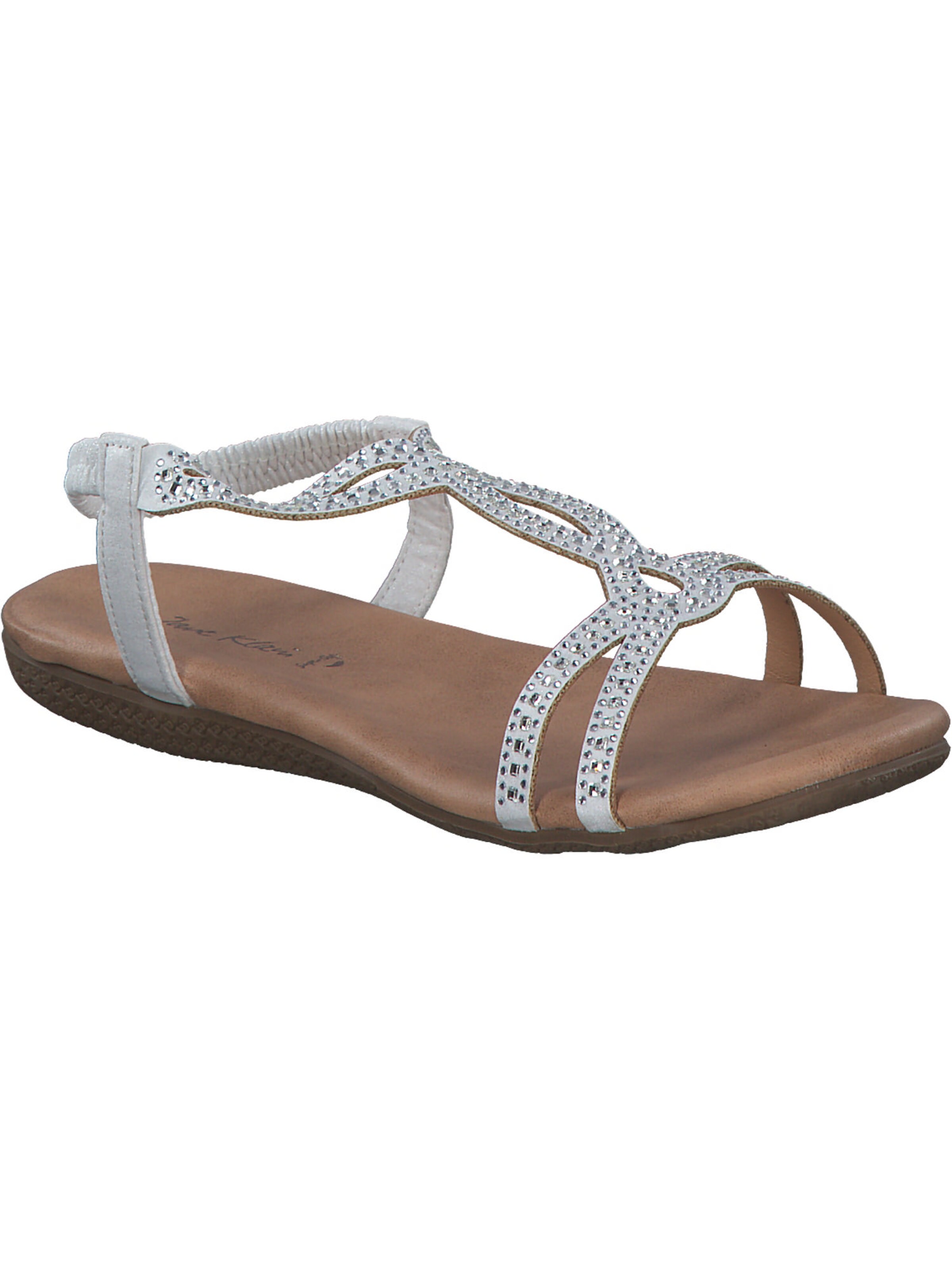 Idana Strap Sandals in White
