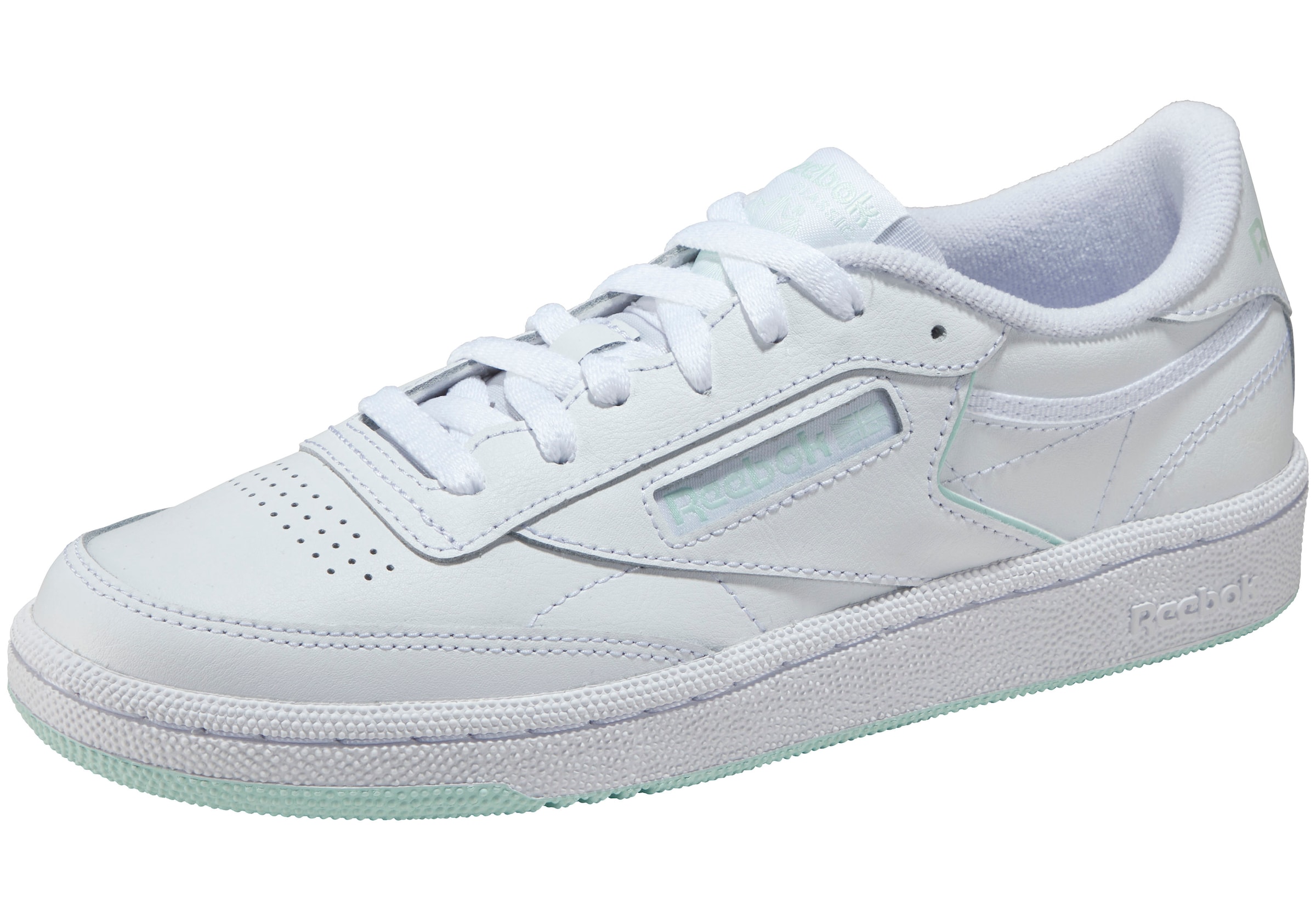 Reebok Sneakers in White: front