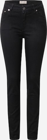 MUD Jeans Skinny Jeans 'Hazen' in Black: front