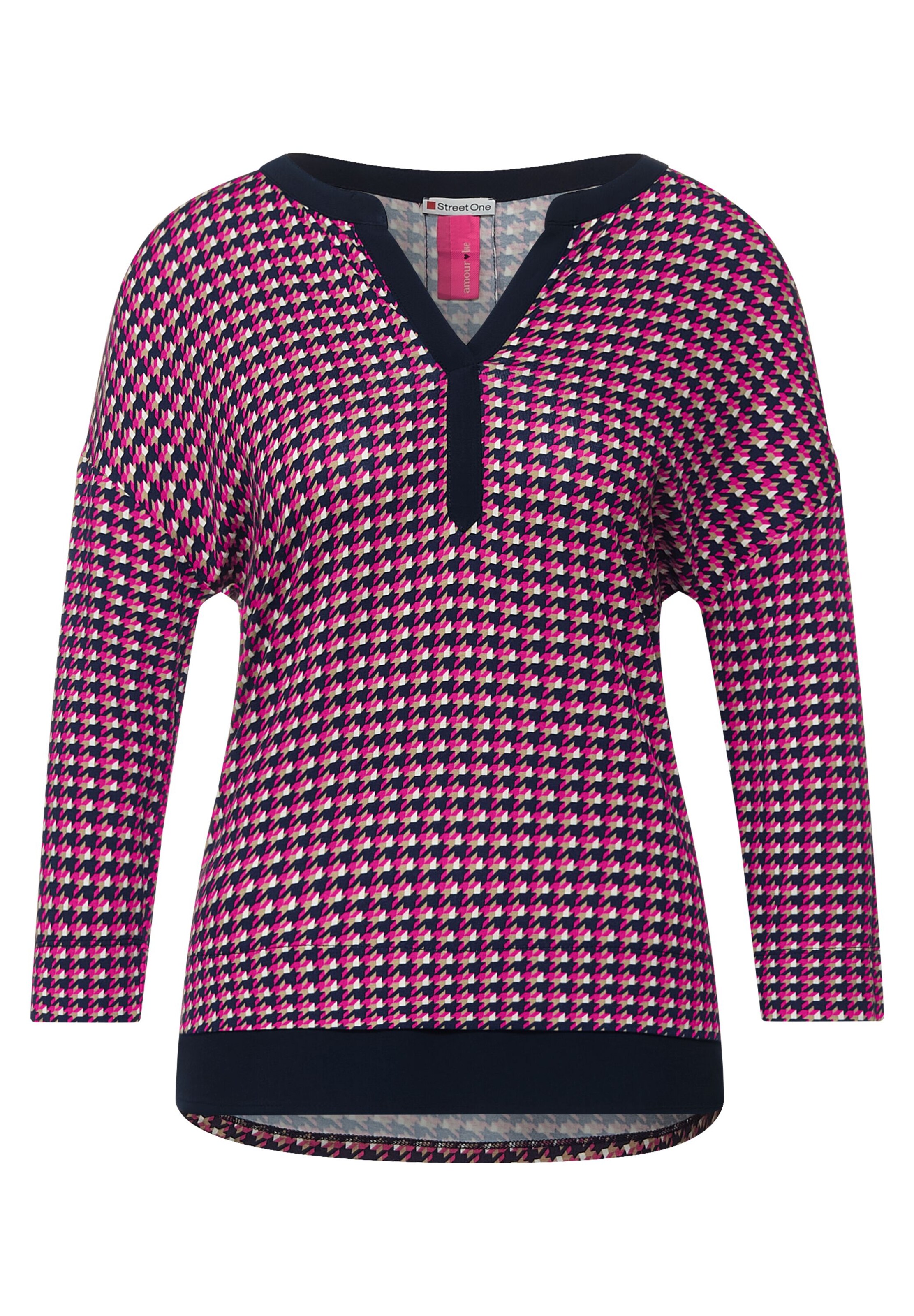 STREET ONE Shirt in Pink: front