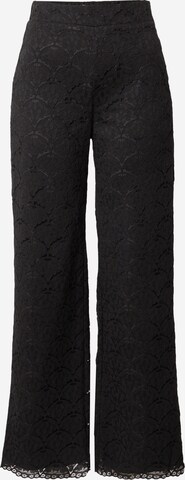 évasé Pantalon 'ILACY' b.young en noir : devant