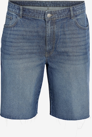 Noisy May CurveLoosefit Traperice 'NMHOLLA' - plava boja: prednji dio