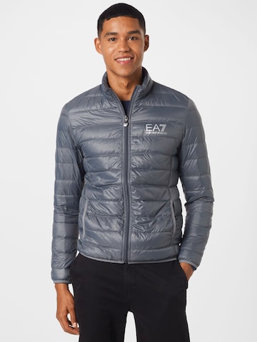 Veste d’hiver EA7 Emporio Armani en gris : devant