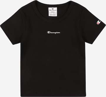 Champion Authentic Athletic Apparel T-Shirt in Schwarz: front