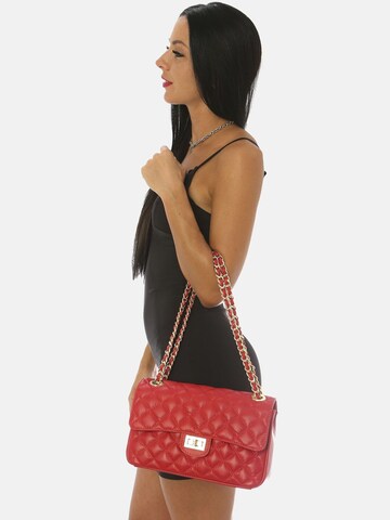 CHICCA BORSE Schoudertas in Rood: voorkant