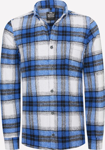 Rusty Neal Slim fit Button Up Shirt in Blue: front